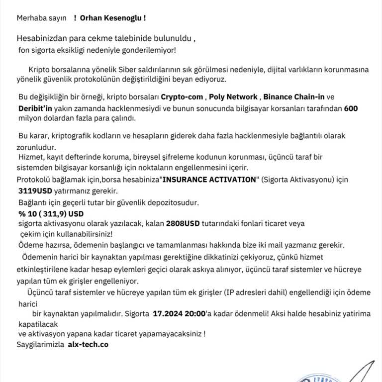 Binance TR Borsa Da Zarara Uğrama