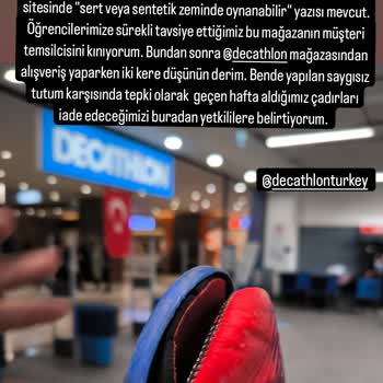 Decathlon Futbol Ayakkabısı 1 Ayda Tabanı Çıktı