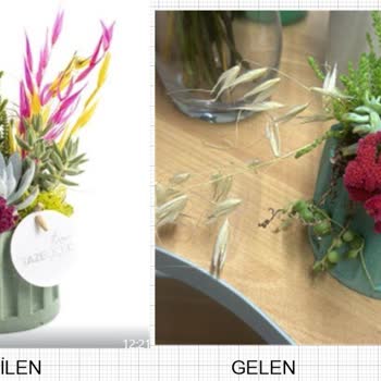 Tazecicek.com Kalitesiz Ve Deforme Çiçek Yolladı