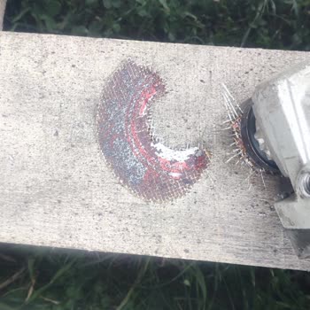 Karbonsan İnoks Kesme Taşı Patladı!