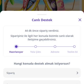 Getir Teslimat Gecikmesi Ve Destek Eksikliği
