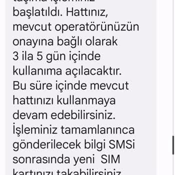 Vodafone Numara Taşıma Hattımın Aktivasyonu Gerçekleşmiyor