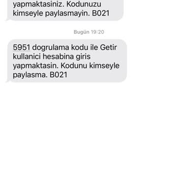 Getir Firması Bilgileri Satıyor
