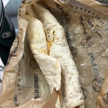 Getir Usta Dönerci Özensiz Sipariş Göndermesi