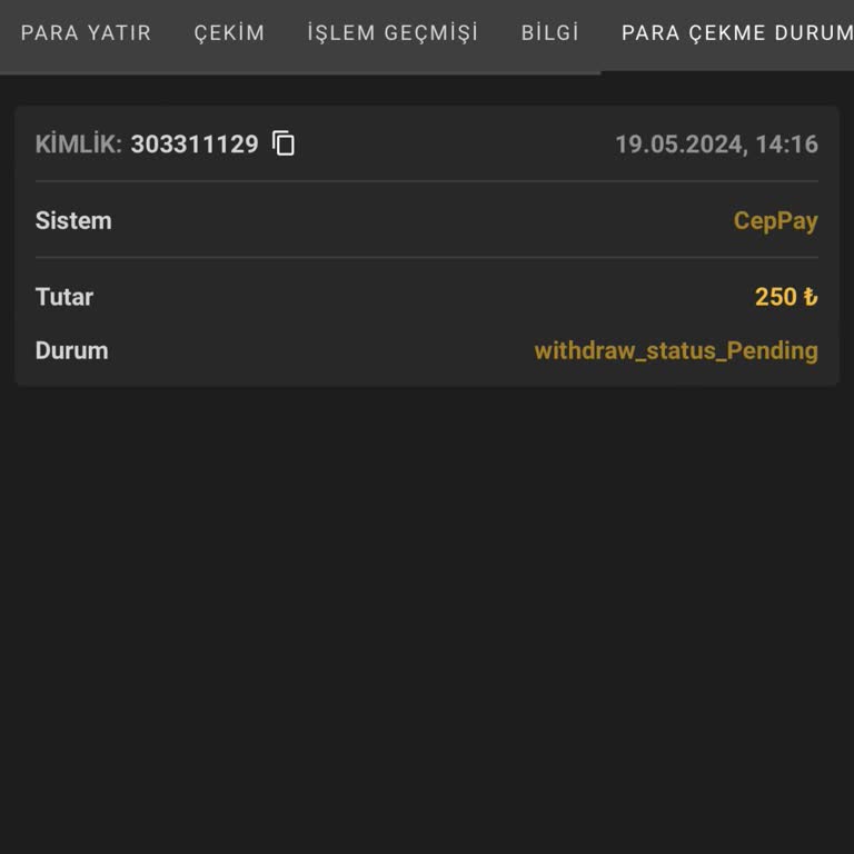 Beypara Adlı Bahis Sitesi Ödeme Yapmıyor!