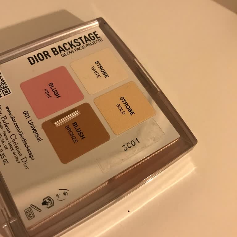 Christian Dior Dior Backstage Glow Face Palette Kapağı Asla Kapanmıyor