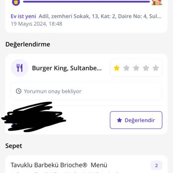 Burger King Yanlış Hamburger Göndermesi
