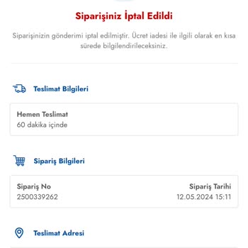 Şok Marketler Siparişim Gelmedi 7 Saat Oldu
