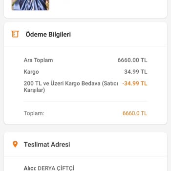 Trendyol Keyfi Sipariş İptal Ediyor
