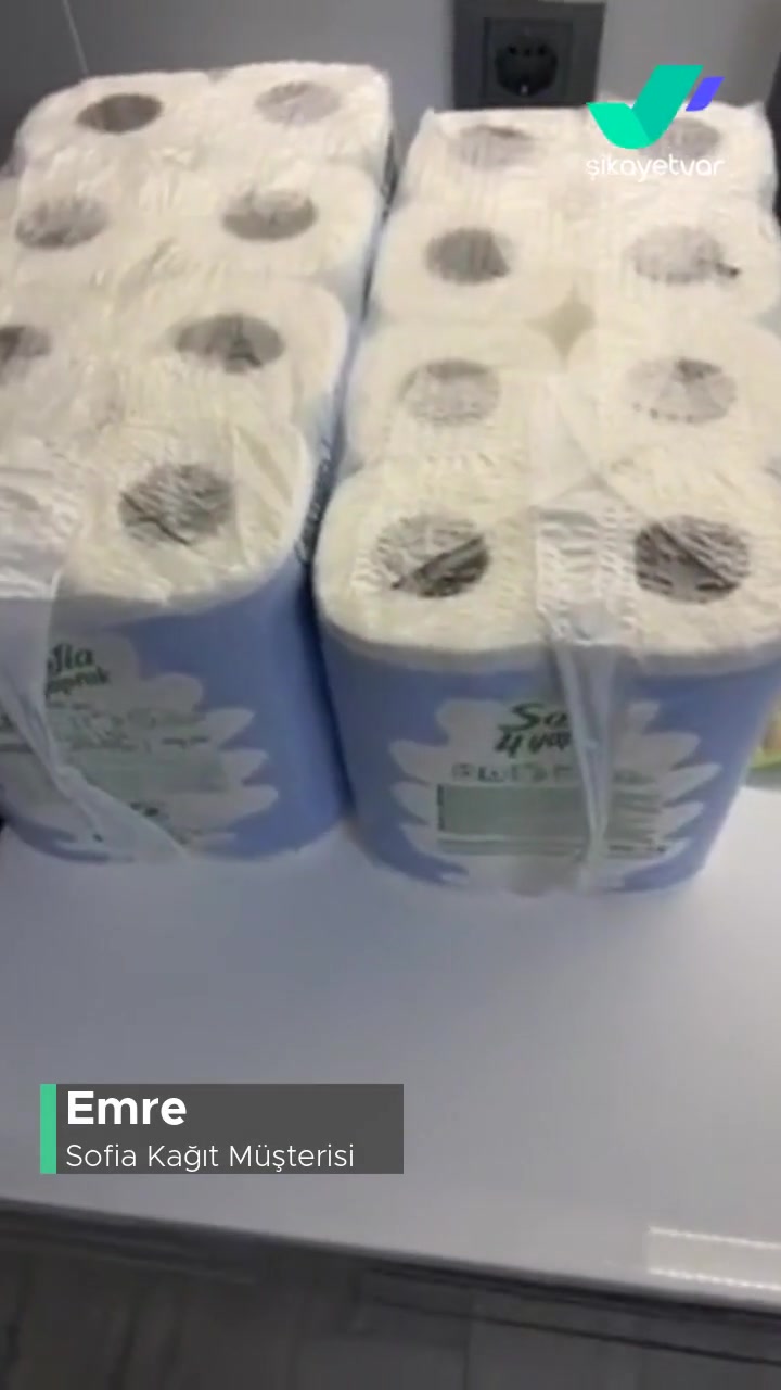 Sofia Kağıt Havlu Kağıt Boyu Kısaltmış! videonun kapak resmi