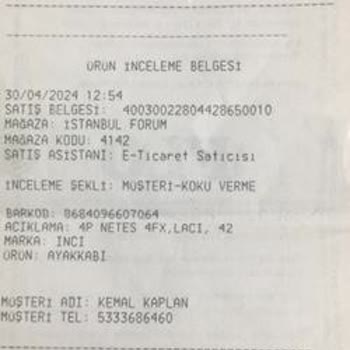 FLO Ayakkabı FLO Plastik Kokulu Ayakkabı Satıyor