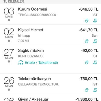Hint App Paramı Geri Öde