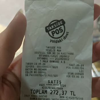 Takside Pos Şirketinin, Taksicilere Dağıttığı Pos Ücreti Pahalı