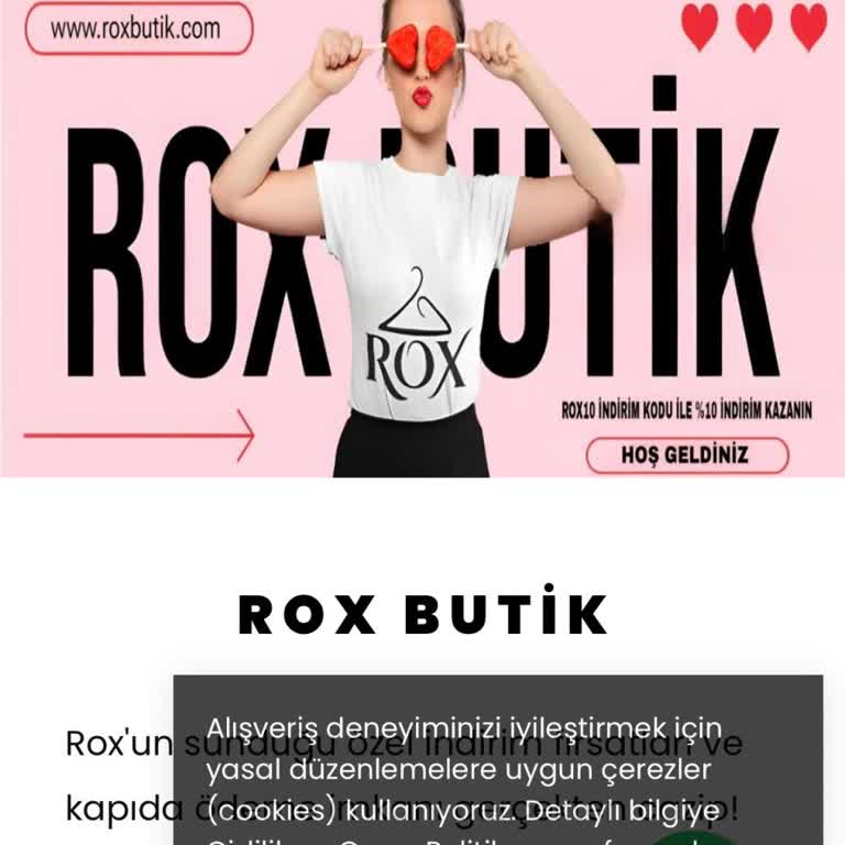 Rox Butik Alışverişi Hayal Kırıklığı