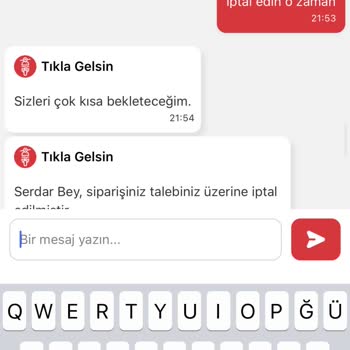 Tıkla Gelsin, Gelmedi Özür Diledi:)