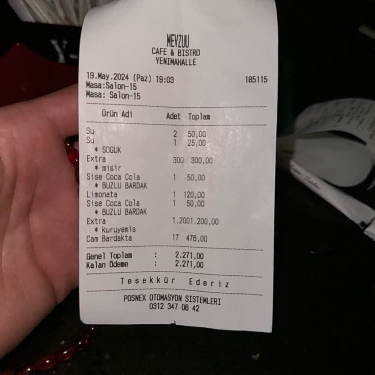 Mevzuu Cafe Bistro Aşırı Pahalı Ve İlgisiz Personeller