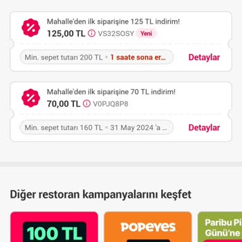 Yemeksepeti Mahalle Kuponumun Süresi Dolmadığı Halde Kullanamıyorum