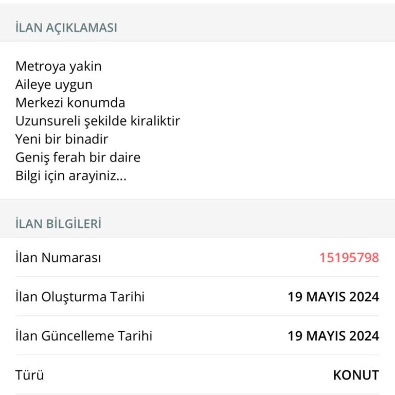 Emlakjet Emlak İlanıyla Yaşanan Tatsız Deneyim