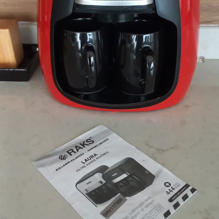 Raks Luna Max Filtre Kahve Makinesi Suyu Isıtmıyor.