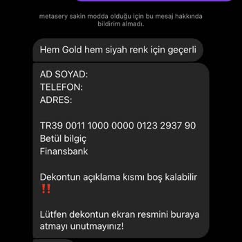 MetaQuartz Aksesuar (metasery) Cam Saatin Kırılma Problemi Ve Müşteri Hizmetleri Sorunu