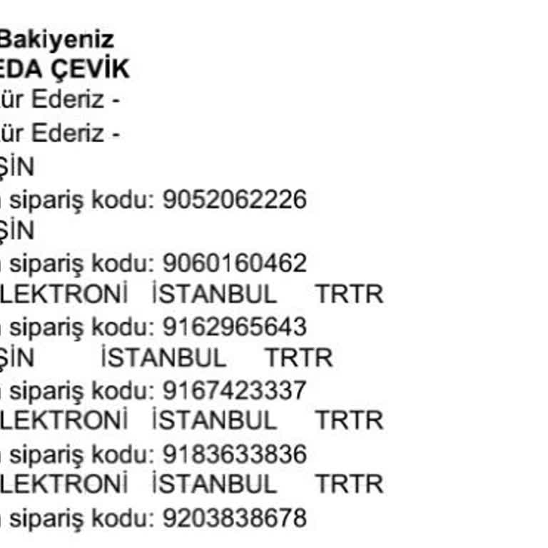 QNB Finansbank Trendyol Kartımdan Bilgim Dışında İşlem Yapılmış