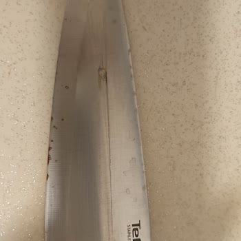 Tefal Şef Bıçağı Paslandı