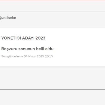Akbank Kariyer Uygulamasından Yaptığım Başvurunun Silinmesi