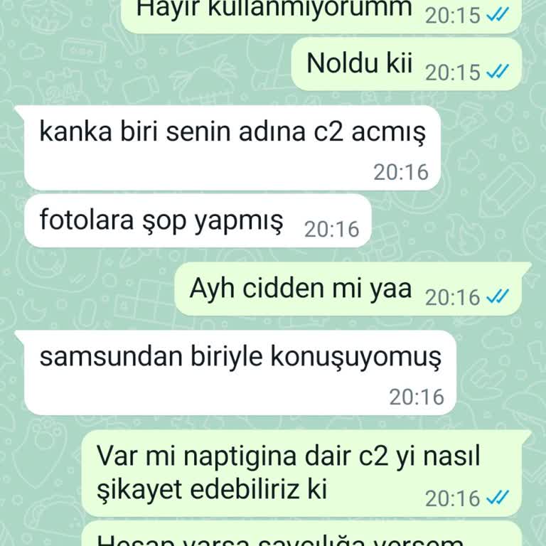 Connected2.me C2 İsmim Ve Resimlerim Kullanılarak Sahte Hesap Oluşturulması