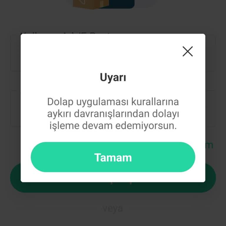 Dolap Hesabıma Giremiyorum