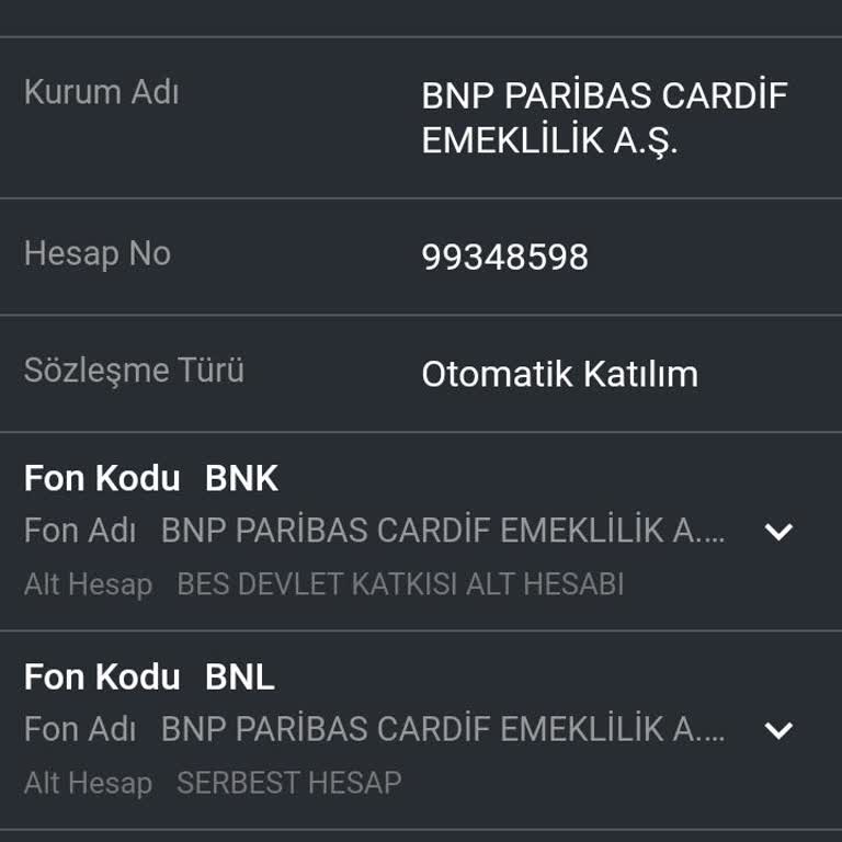 BNP Paribas Cardif Emeklilik Ulaşılamıyor Yardımcı Olun