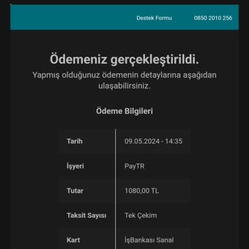 Ahlemden.com Ödemesini Yaptığım Ürünü Göndermiyor.