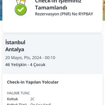 Pegasus Koltuk Satın Alma Sorunu