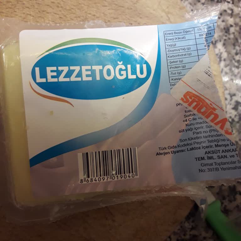 Yunus Market Lezzetoğlu Kaşar Peyniri Pişman Etti