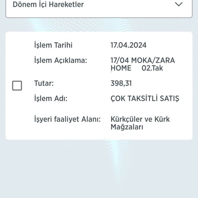 Moka Kartımdan Habersiz Para Çekilmiş