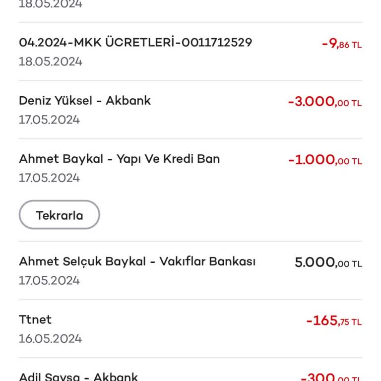 Akbank Haksiz MKK Ücret Kesintisi