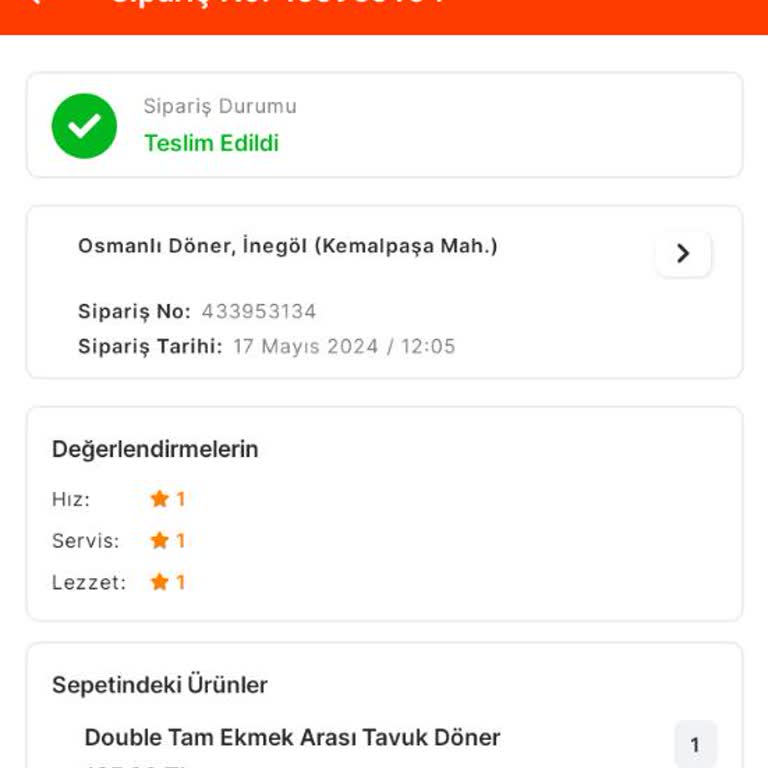 Migros Yemek Canlı Destek Ve Sipariş
