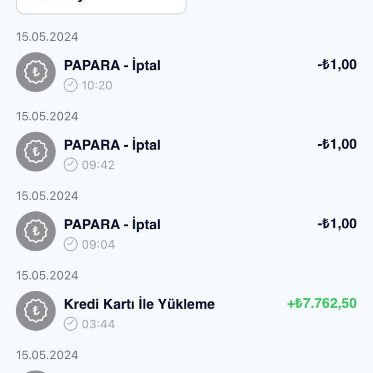 Paycell Dikkat Para İade
