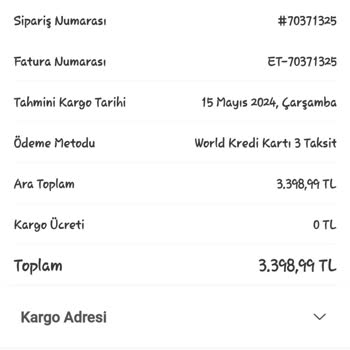 Karaca Züccaciye Karaca'dan Şikayetçiyim Ürün İadesi Yapılmadı