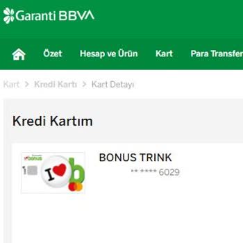 Garanti Bankası Ek Kart Yıllık Ücret