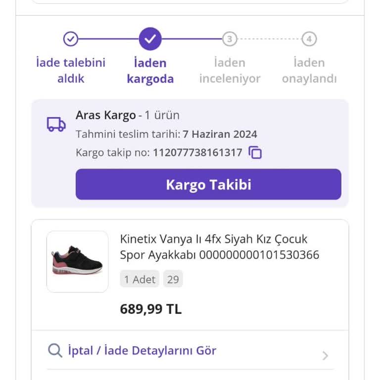 N11 İnternet Sitesi İade İşlemi