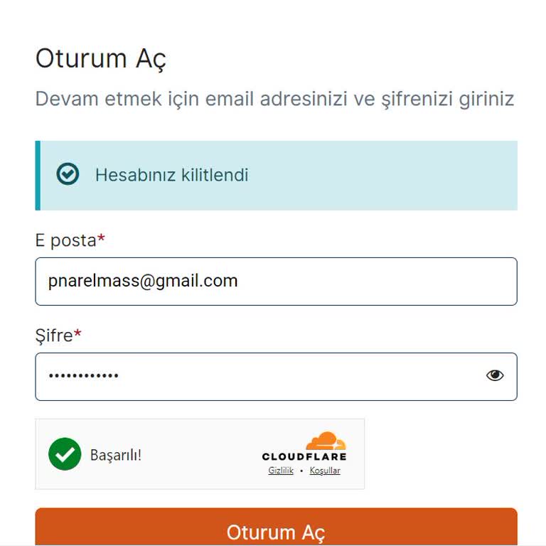 Vsf Global Hesap Kilitlendi