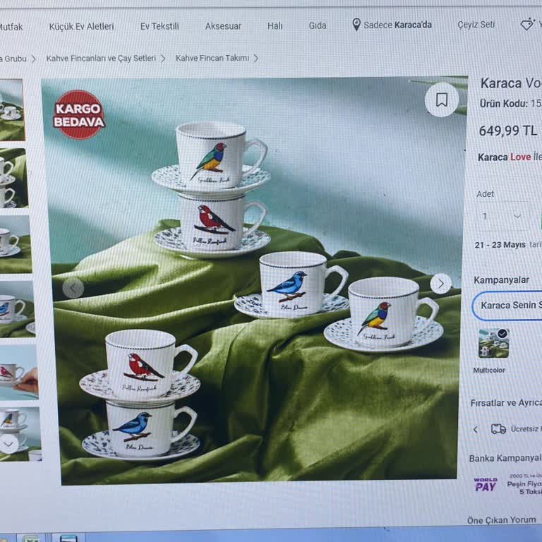 Karaca Züccaciye Karaca Ürün Değişimi