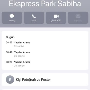 EkspresPark Havalimanı Servis Gecikmesi Ve İletişim Sorunları