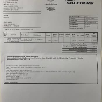 Skechers Ayakkabının Kalitesizliği Kesinlikle Bir Daha Almayacağım
