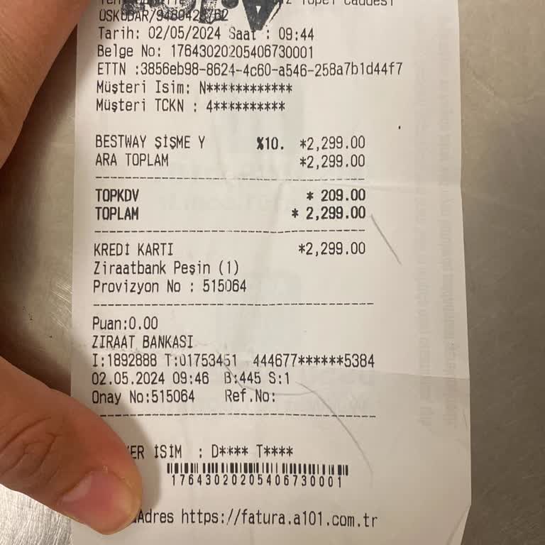 A101 İade Alınmayan Ürün!