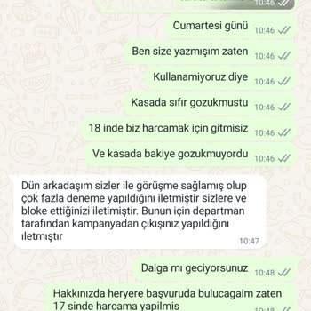 Carrefour SA Hediye Çekim Kayıp Bakiye Şaşkınlığı