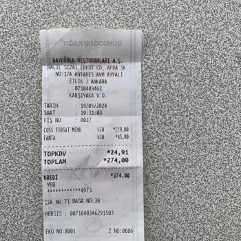 Şikayet Baydöner Ankara Antares