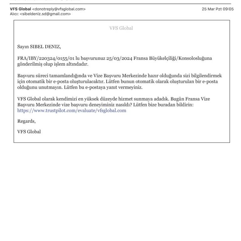 VFS Global Pasaportumu Kaybetti! Kendileri De Nerede Olduğunu Bilmiyor