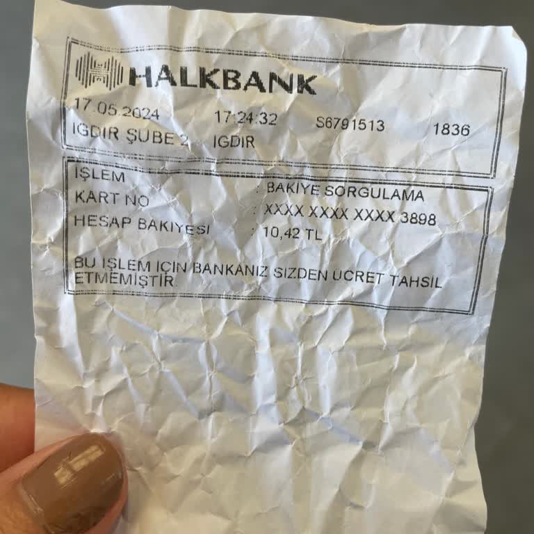 Ziraat Bankası Halkbank ATM El Koydu Parama