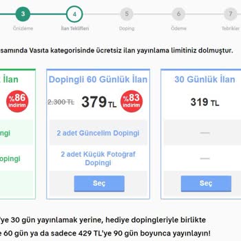 Sahibinden Yenilenen İlan Süresinde Yaşanan Aksaklık Ve Ücret Sorunu